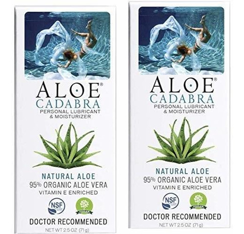 Geles Íntimos Aloe Cadabra Lubricante Personal Natural, El 