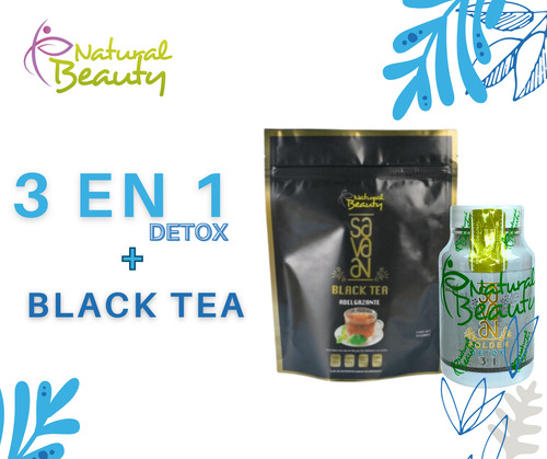 3 En 1 Detox + Black Tea | Controla El Apetito