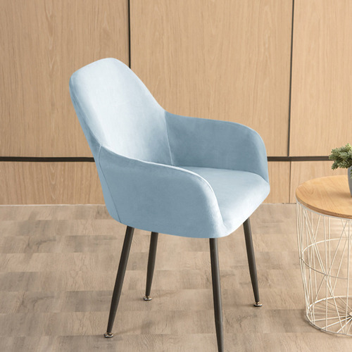 Funda Silla Terciopelo Elástico-comedor Sillón Brazos Altos