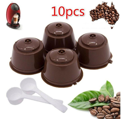 Imagen 1 de 6 de 10 Unidades Para Nescafe Dolce Gusto Cápsula De Café Filtro