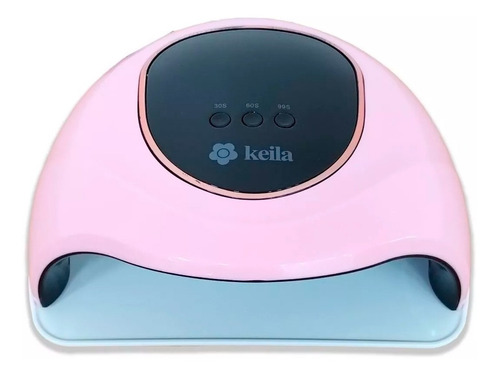 Keila Cabina Uv Led 72w Beauty Pro Esmalte Semi Geles Rosa