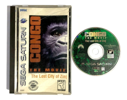 Congo The Movie The Lost City Of Zinj - Original Sega Saturn