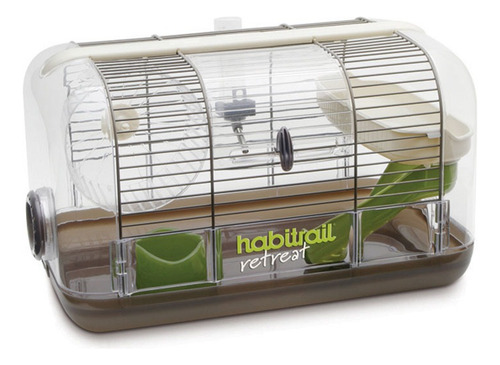 Jaula Hamster Habitrail Retreat Kit Color Verde Musgo