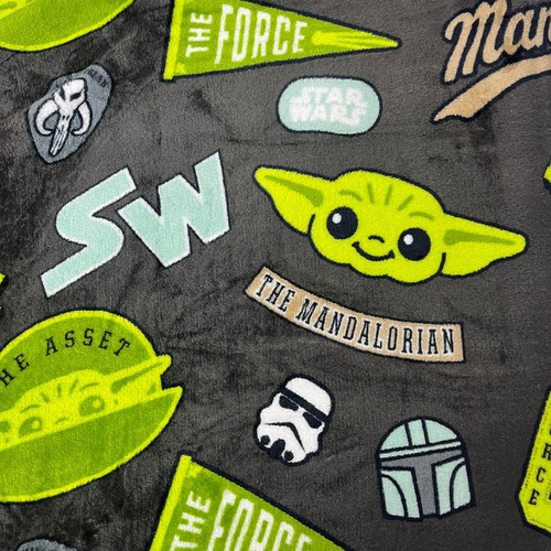 Frazada Con Mangas Star Wars Gris Oscuro Star Wars