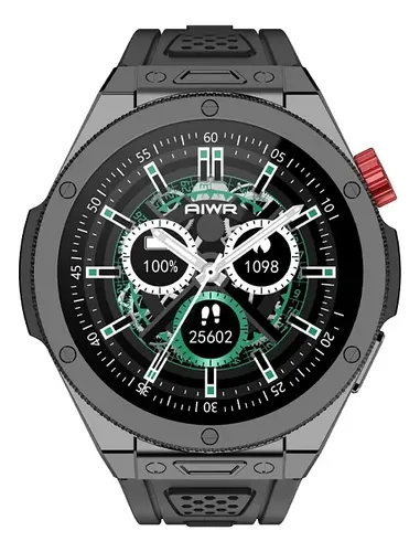 ai　S Smartwatch Aiwr Cynex Gps 5atm Amoled 1.43 Black | Parcelamento