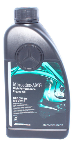 Aceite Mercedes Benz Amg Sae 0w-40 Mb 229.5 - Bidon 1 Lt