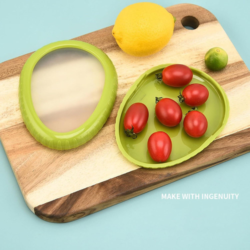 New Ahorrador De Aguacate Y Soporte De Tomate Contenedor De