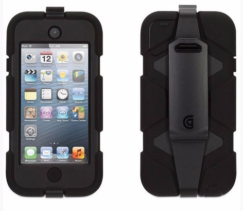 Capa Griffin Survivor Para iPod Touch 5 / 6 - Preto Original