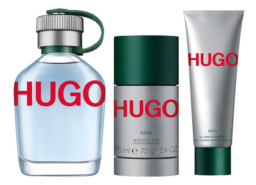 Set Hugo Boss Man Edt 125ml Hugo Boss Para Caballero
