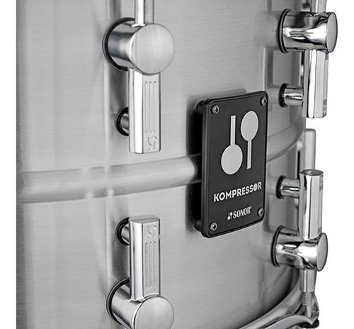 Tarola De 14 Pulgadas Para Bateria Sonor Ks 1408 Sda Casco Plateado