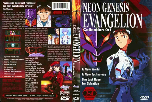 Evangelion Serie Anime Completa Dvd