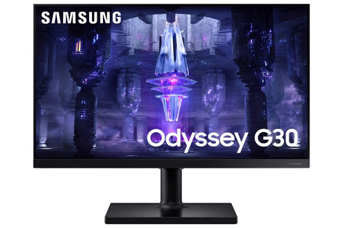 Monitor gamer Samsung Odyssey G30 S24BG30 24" preto 100V/240V
