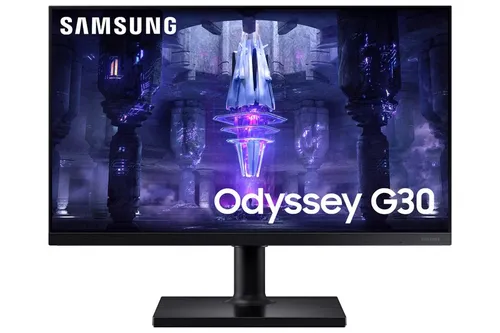 Monitor gamer Samsung Odyssey G30 S24BG30 24" preto