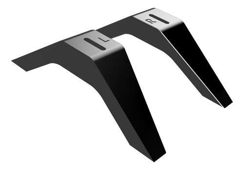 Repuesto Pies Pata Soporte Para Tv Philips 58pud6654/77 Color Negro
