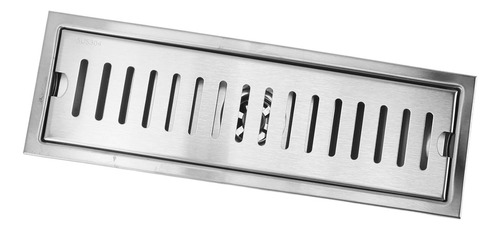 Desagüe Rectangular De Acero Inoxidable Para Piso De Baño De