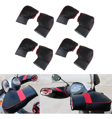 4 Pares De Puños De Hardware De Los Guantes De La