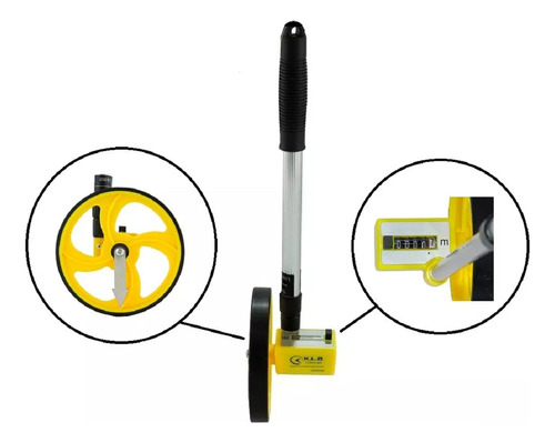 Odometro Medidor De Distancia Kld 4 Dígitos + Parcial