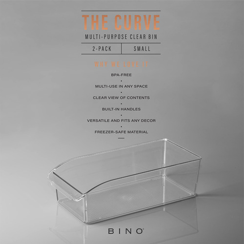 Contenedores De Plástico Bino The Curve Collection Small