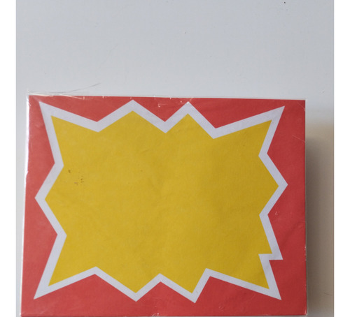Cartel Cartulina Para Precios. 27 X 38 Cm. 10 Unidades
