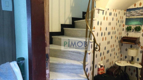 Ampla Casa,em Rua Tranquila De Botafogo - Ca0094