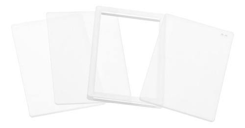 Placas De Arena Movediza Acrílicas Diy, 8,5 Cm X 5,5 Cm