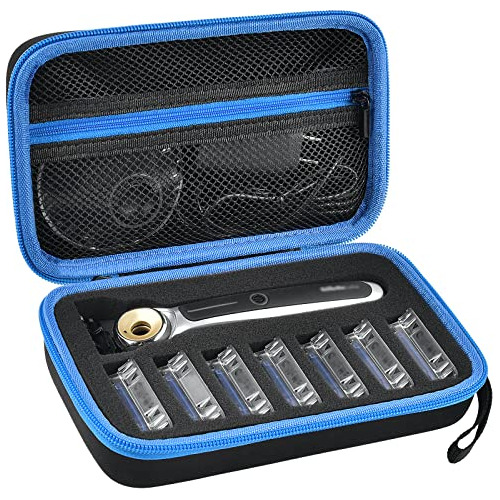 Estuche De Viaje Compatible Con Gillette Heated Razor Para H