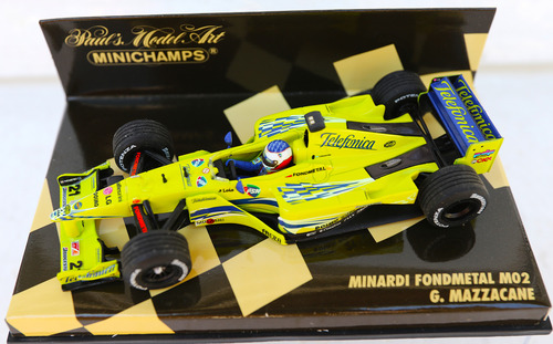 Minardi Fondmetal M02-gaston Mazzacane-2000-1/43-nuevo-#21