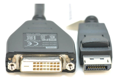 Convetidor Adaptador Displayport A Dvi Lenovo Original 