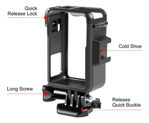 B Carcasa Protectora Para Dji Osmo Action 4/3