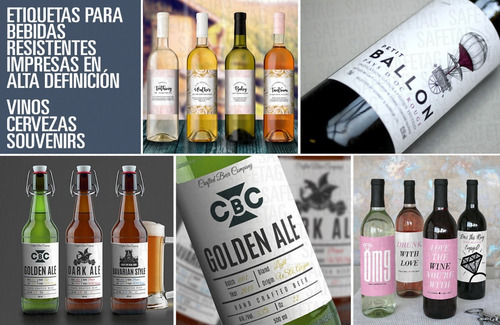 Etiquetas Texturadas Enologicas Artesanal Delicatesen Vinos Bebidas Troquelados Especiales Formas Resistentes Stamping