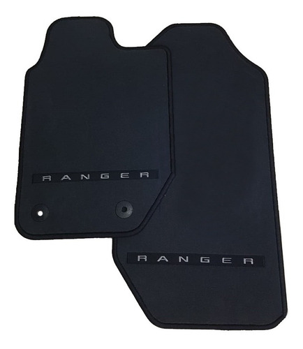 Imagen 1 de 4 de Juego Cubre Alfombra Delantera Felpa Original Ranger 2012/