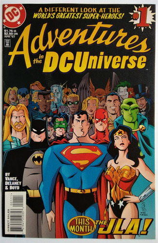 Adventures In The Dc Universe 1 Dc Comics 1997 Batman 