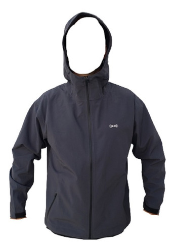 Rompeviento Impermeable 100% Capucha Campera Hombre Lluvia