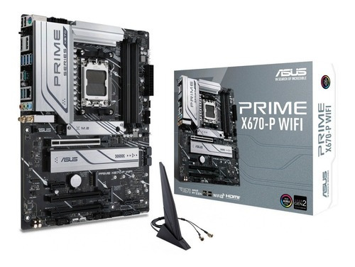 Tarjeta Madre Amd Asus Prime X670-p Wifi Am5 Ddr5 Atx Usb-c