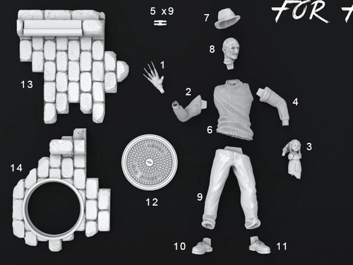 Freddy Krueger Stl Pack