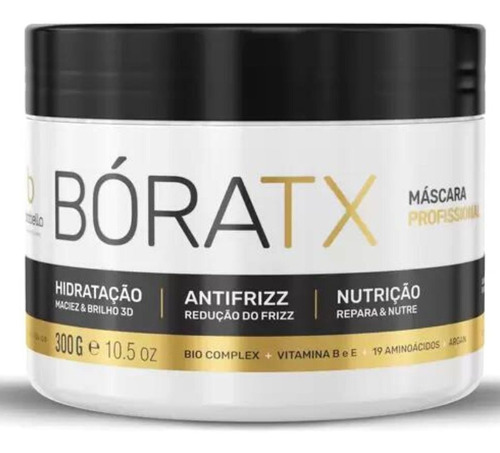 Máscara Prófissional Bóratx Redução De Frizz 300g