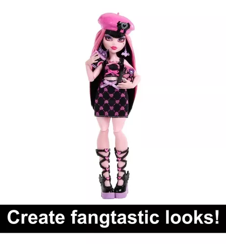 Boneca Draculaura Monster High Reproduction Boo-riginal 2022