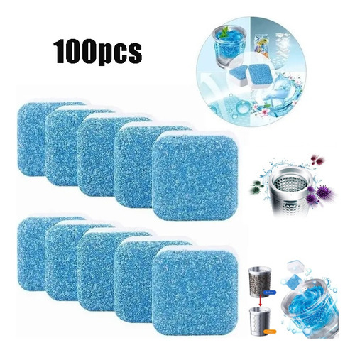 Lavadora Limpia 100 Tabletas Efervescentes