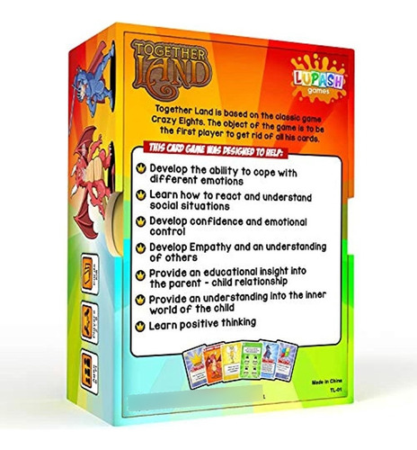 Juego De Cartas De Terapia Togetherland Para Niños - Desarro