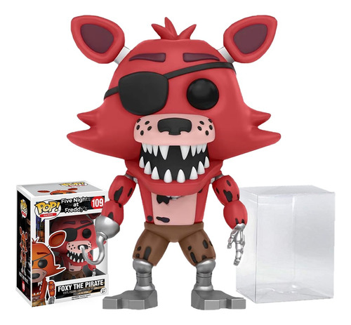 Funko Pop Foxy Five Nigths At Freddy´s Pirate 109  Protector