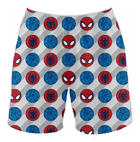 Short Spiderman Marvel Hombre Araña Niños