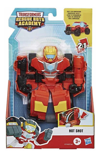Transformers Figura Hot Shot 2 En 1 Rescue Bots Academy 16cm