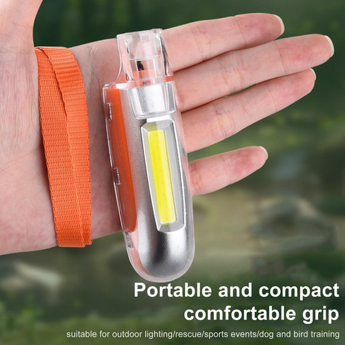 Survival Whistle With Lanyard 3 Modes Safety Led Light Whist