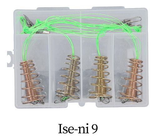 3 X 4 Anzuelos De Pesca Con 9 Parte Inferior Anticolgante.
