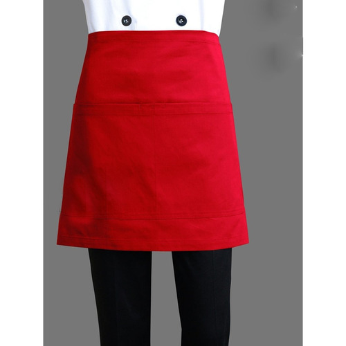Lissomplume Unisex Kitchen Cooking Cintura Mitad Delantal Re