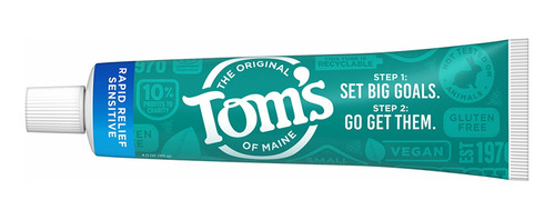 Toms Of Maine Pasta Dental Toothpaste Sensitive Relief 113g