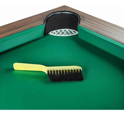 Cepillo Profesional Para Mesa De Billar, 2 Piezas, Cerdas Su