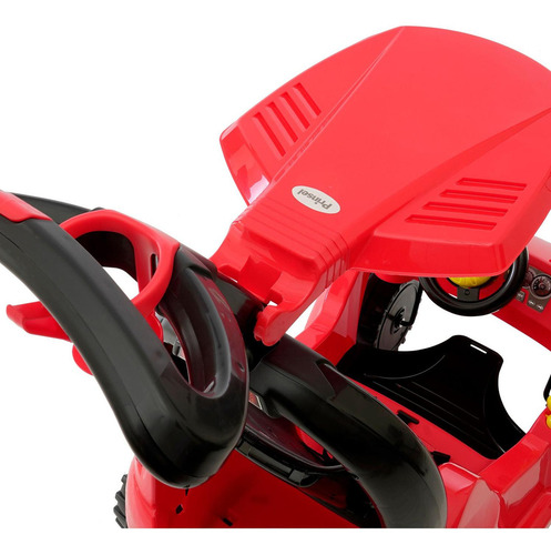 Montable Push Car Prinsel Adventure Rojo Rojo