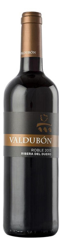 Caja De 6 Vino Tinto Valdubon Roble Tempranillo 750 Ml