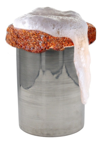 Vaso Cervecero Aluminio Portalatas Bebida Escharcar 1l